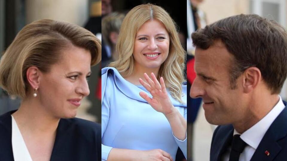 Zuzana Čaputová v Paríži prekvapila krátkymi vlasmi. V Elyzejskom paláci ju prijal francúzsky náprotivok Emmanuel Macron.