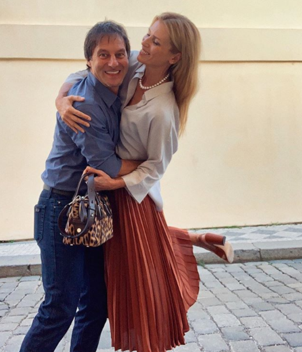 Paľo Habera a Daniela Peštová