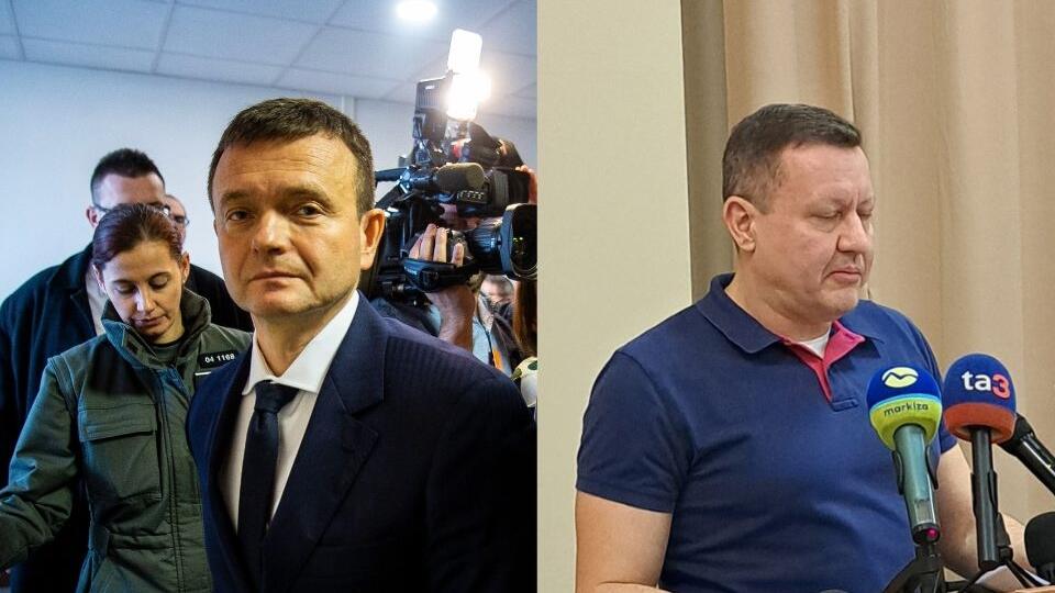 Jaroslav Haščák a Daniel Lipšic.