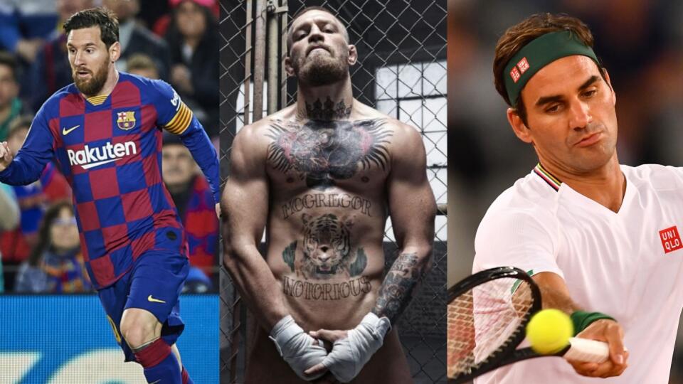 Športovci venujú na boj proti koronavírusu milióny. Koľko daroval Messi, McGregor či Federer?