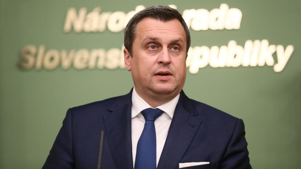 Predseda Národnej rady SR Andrej Danko