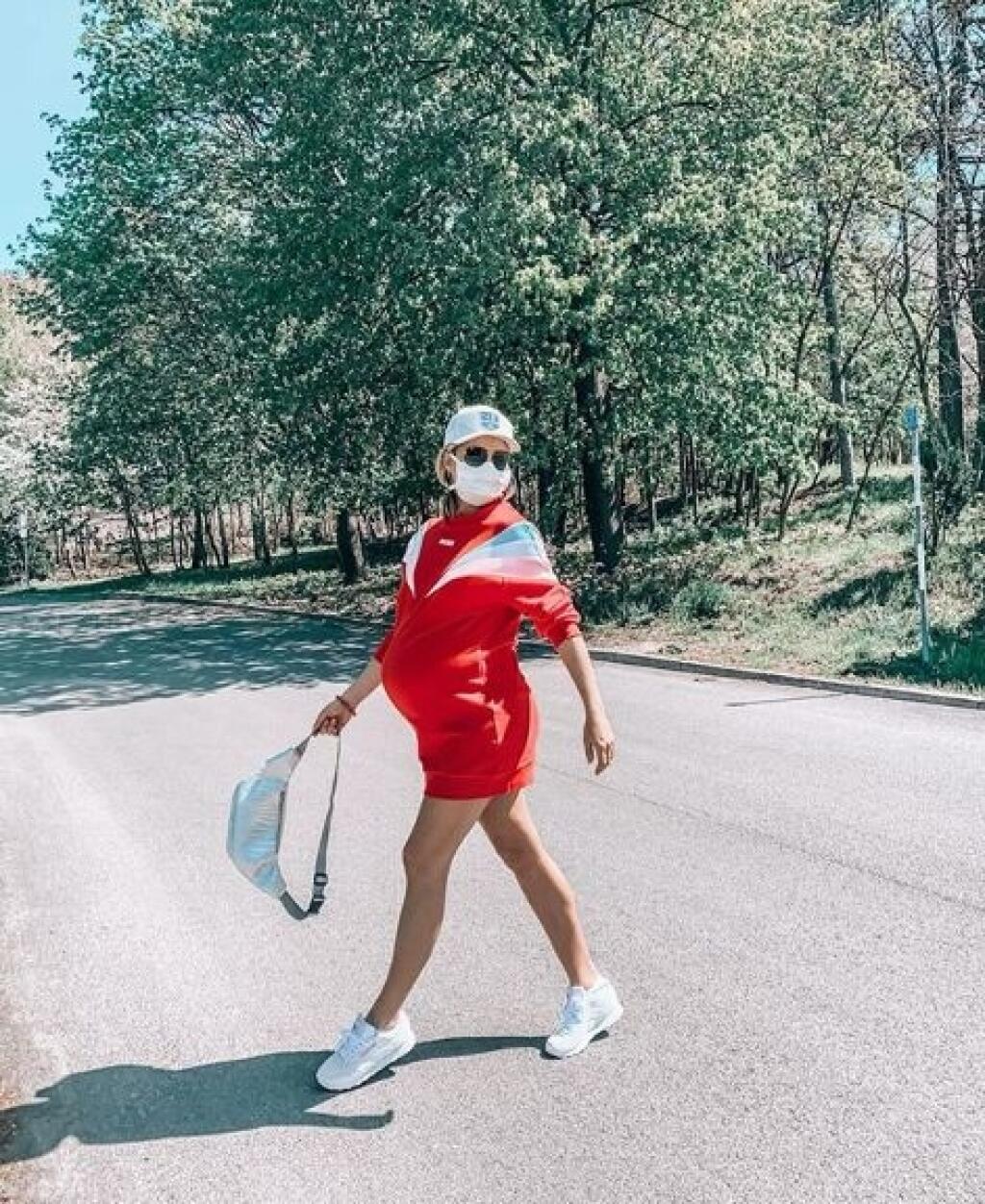 Tehotná Ivana Gáborík.