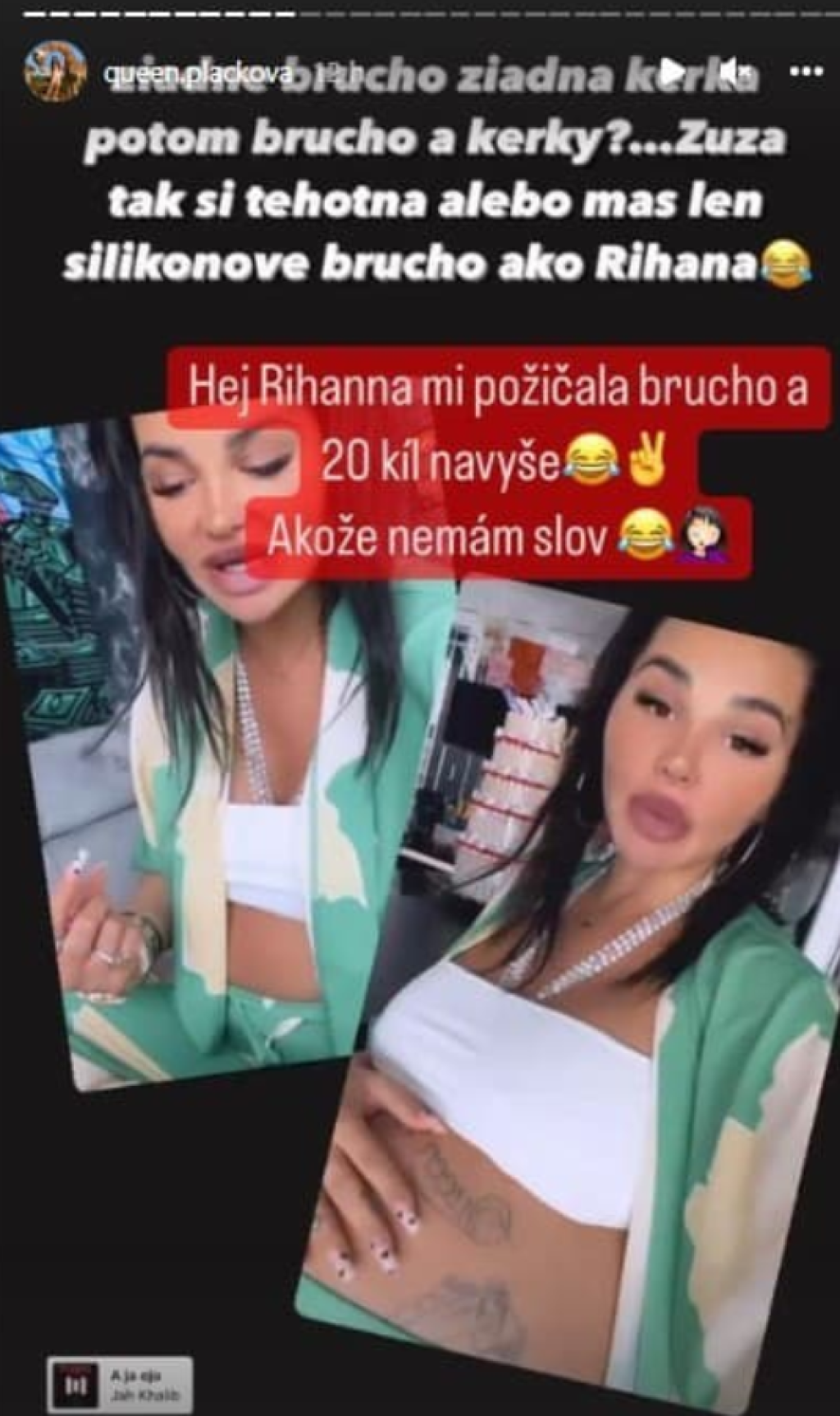 Dostalo sa to aj k Zuzane, ktorá na to trefne zareagovala. ,,Keby rozdávali ocenenie za jebn*tosť, tak tento týpek, alebo kto to je, dostane na niekoľko rokov dopredu hlavnú cenu. Aspoň tak by som mu to vybavila,
