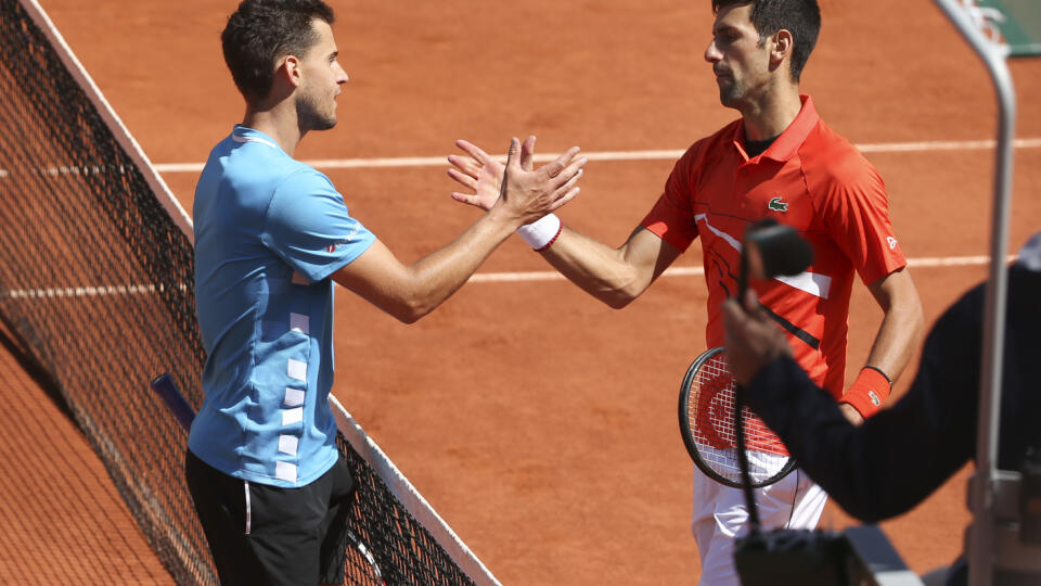 Novak Djokovič - Dominic Thiem