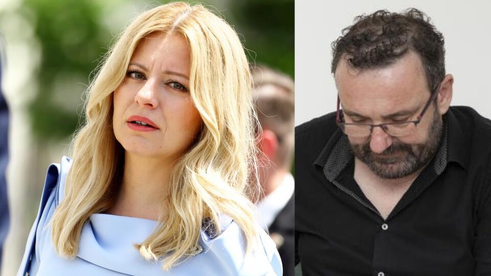 Prezidentka Zuzana Čaputová a jej (ex)priateľ Peter Konečný.