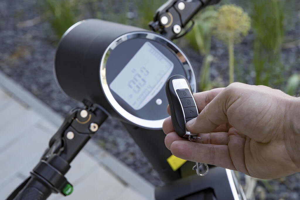 Diaľkové ovládanie od elektrobicykla