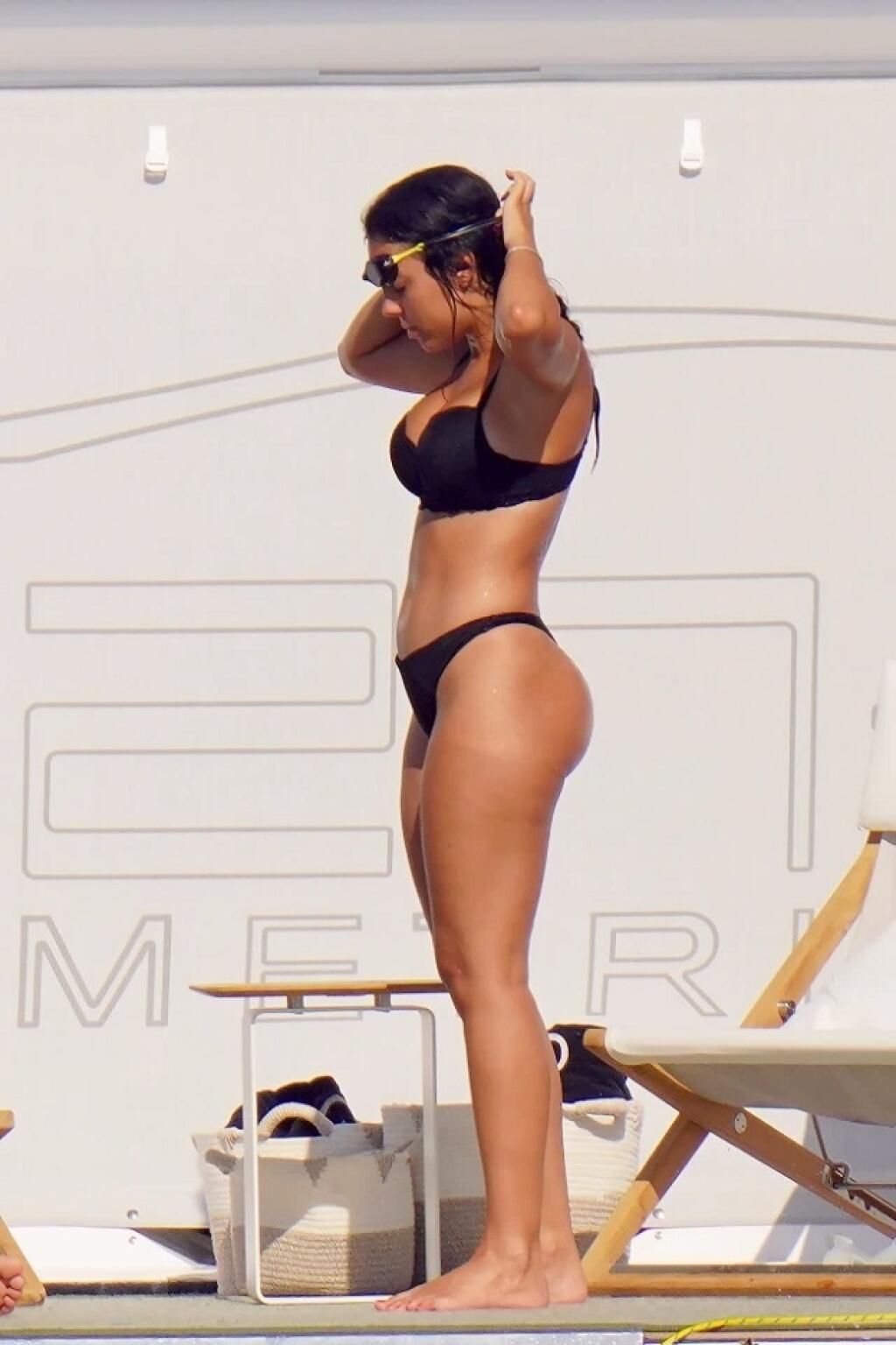 Cristiano Ronaldo a Georgina na jachte