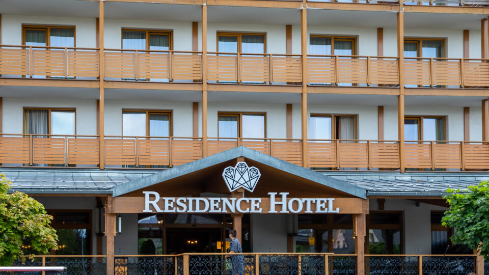 Na snímke je budova Residence Hotel.