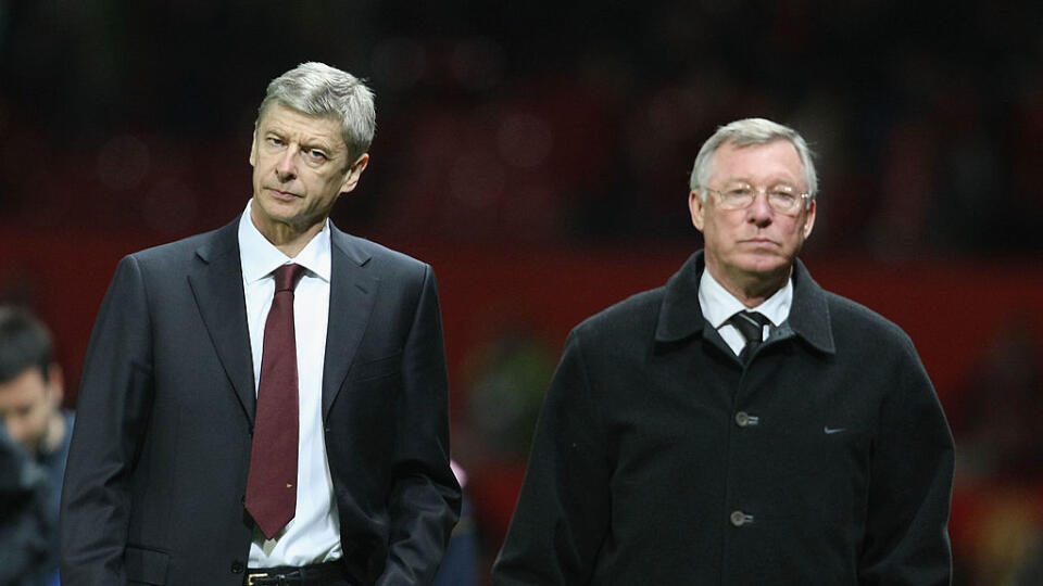 Arsene Wenger a Alex Ferguson