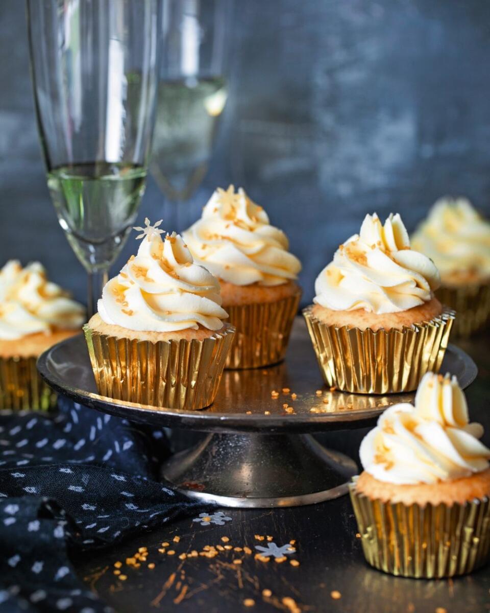 CUPCAKES S KRÉMOM Z PROSECCA