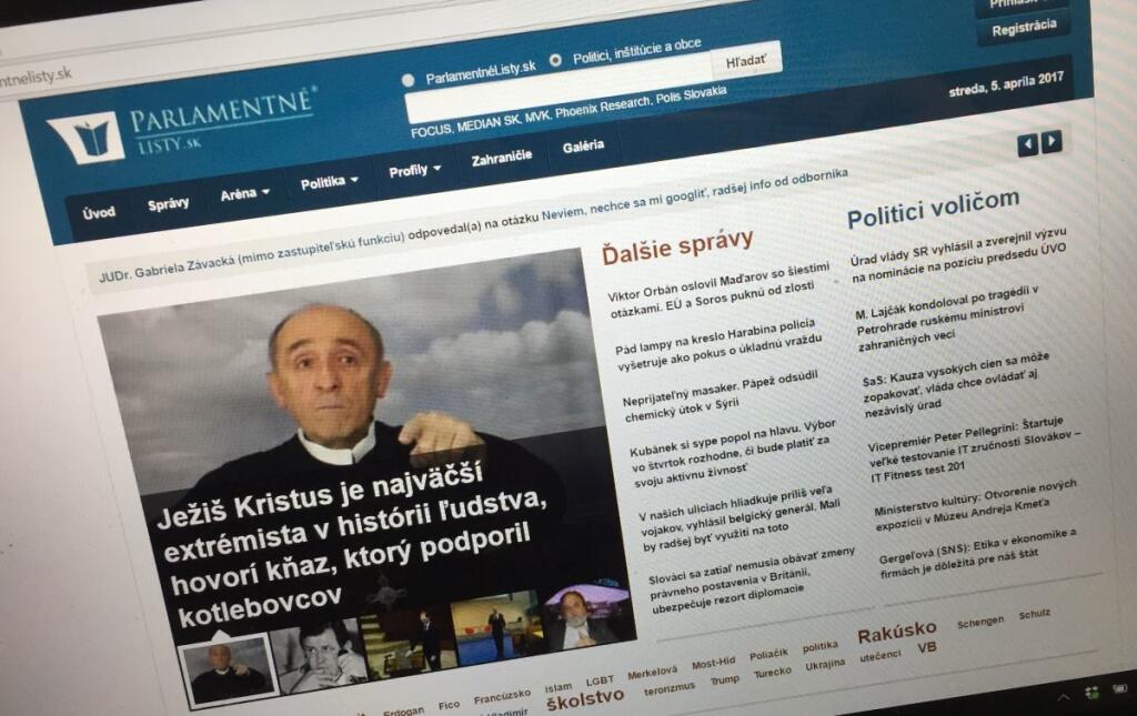 Parlamentné listy už nie sú na zozname konšpiračných webov. „Polepšili sa“