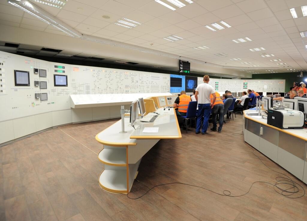 Bloková dozorňa Atómových elektrární Mochovce
