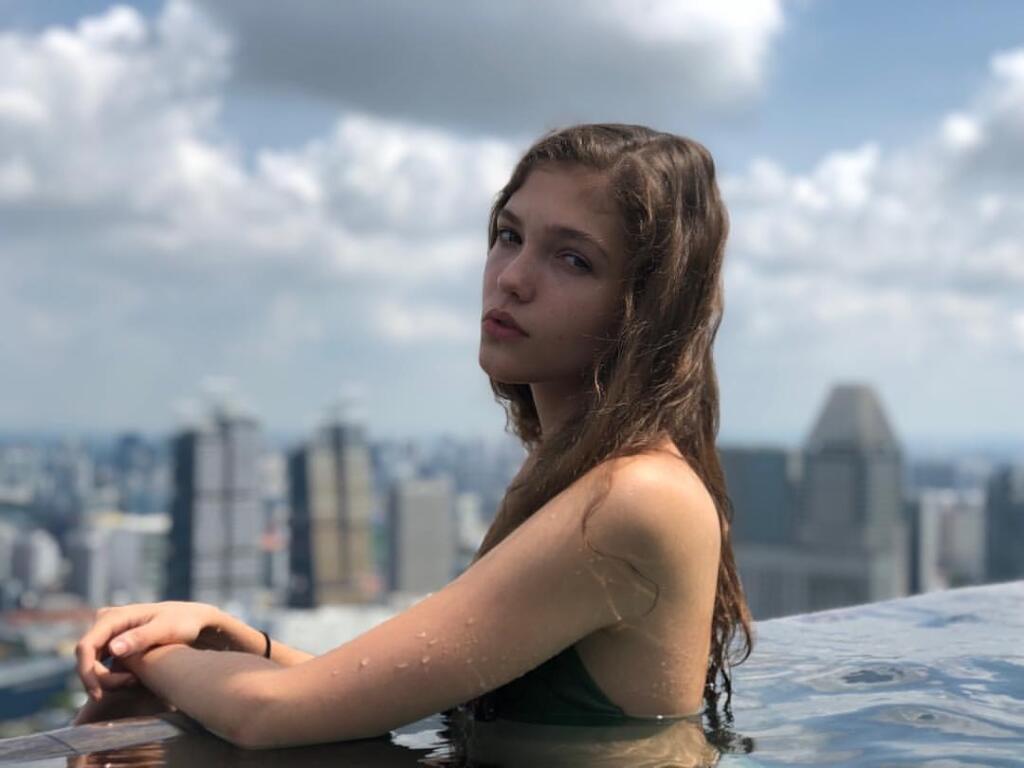 Pôvabná česká modelka Jana Tvrdíková.