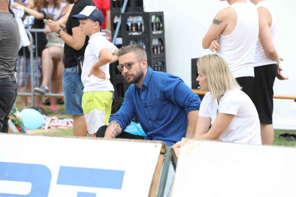 Na Dominiku dával pozor manžel Michal Navara.
