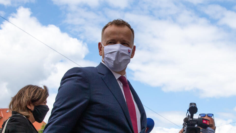 Na snímke je Boris Kollár