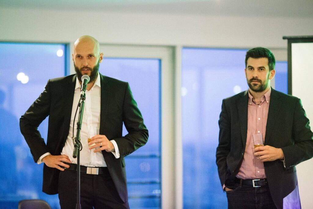 Zakladatelia Slovensko.Digital Michal Truban a Ján Hargaš