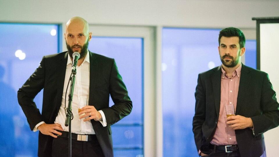 Zakladatelia Slovensko.Digital Michal Truban a Ján Hargaš