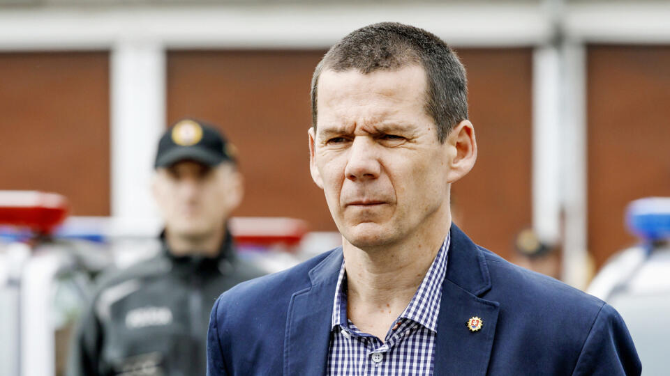 Policajný prezident Štefan Hamran.