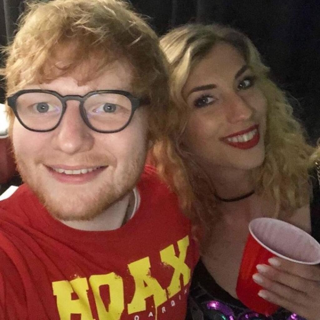 Shona River sa chváli aj fotkou so slávnym spevákom Ed Sheeranom.