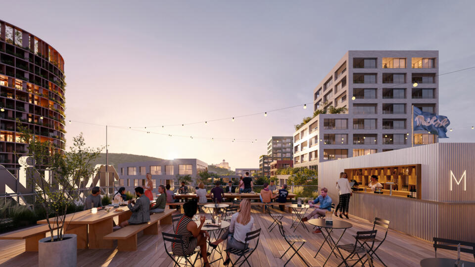 Vizualizácia projektu Nová Merina od Occam Real Estate