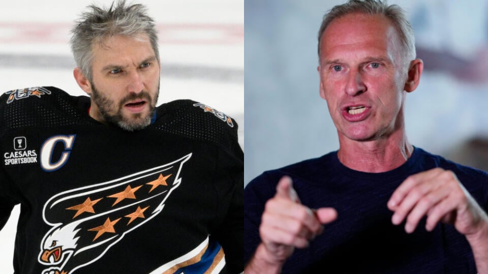 Alexander Ovečkin vs. Dominik Hašek.