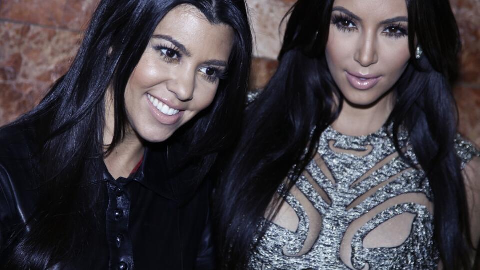 Kourtney Kardashian a Kim Kourtney Kardashian.
