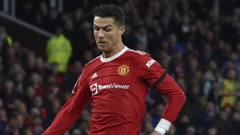 WA 96 Manchester - Futbalista Manchestru United Cristiano Ronaldo