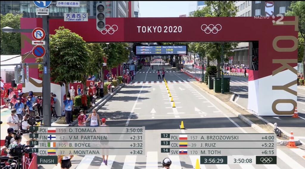 Matej Tóth prichádzal do cieľa na 14. mieste.