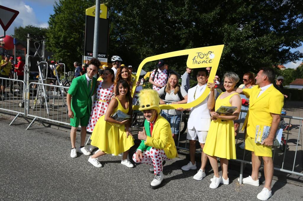 V Roskilde to pred 2. etapou Tour de France poriadne žilo.