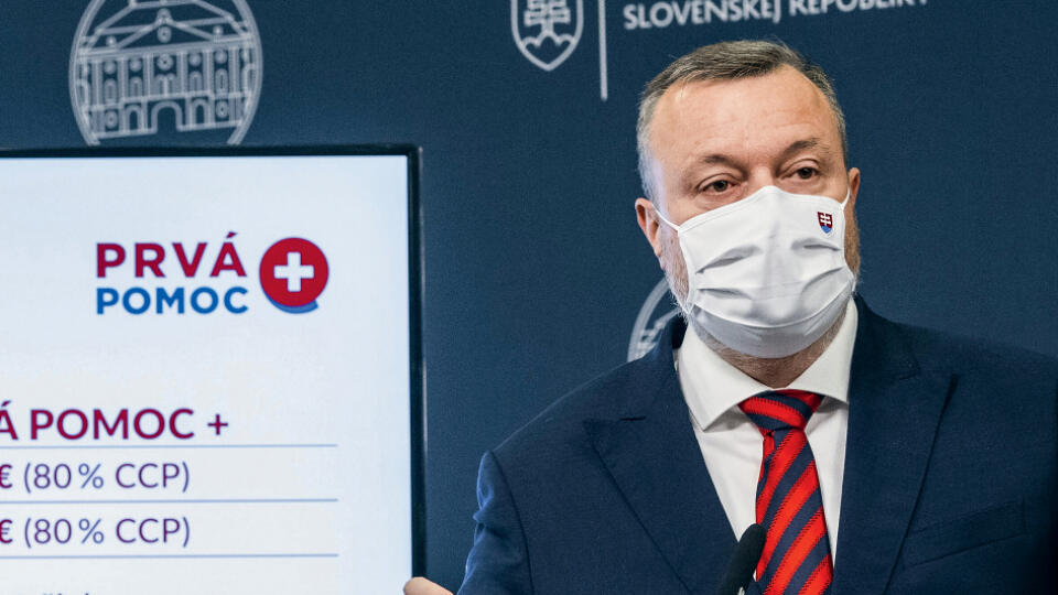 Milan Krajniak brífing balík Prvá pomoc +