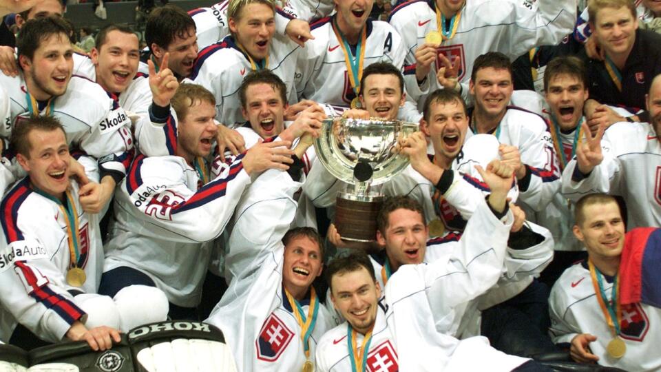 Slovenskí hokejisti vybojovali v Göteborgu historické zlato z MS.