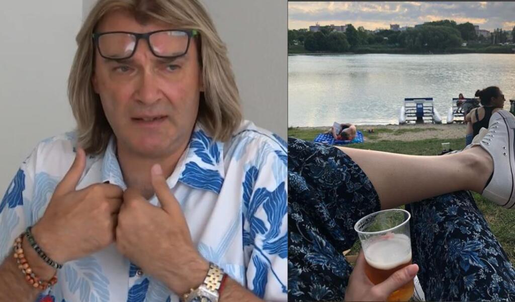 Braňo Mojsej má jasný názor na pitie alkoholu pri vode.