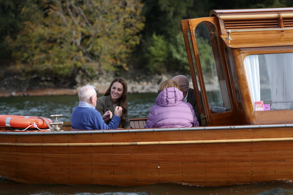 Kate Middleton na návšteve grófstva Cumbria.