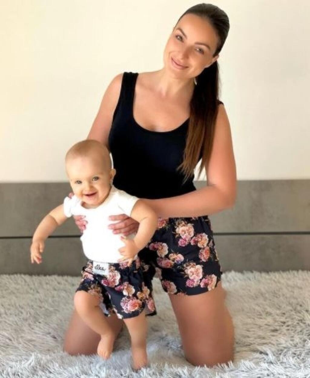 Daniela Nízlová s dcérkou Lindou.