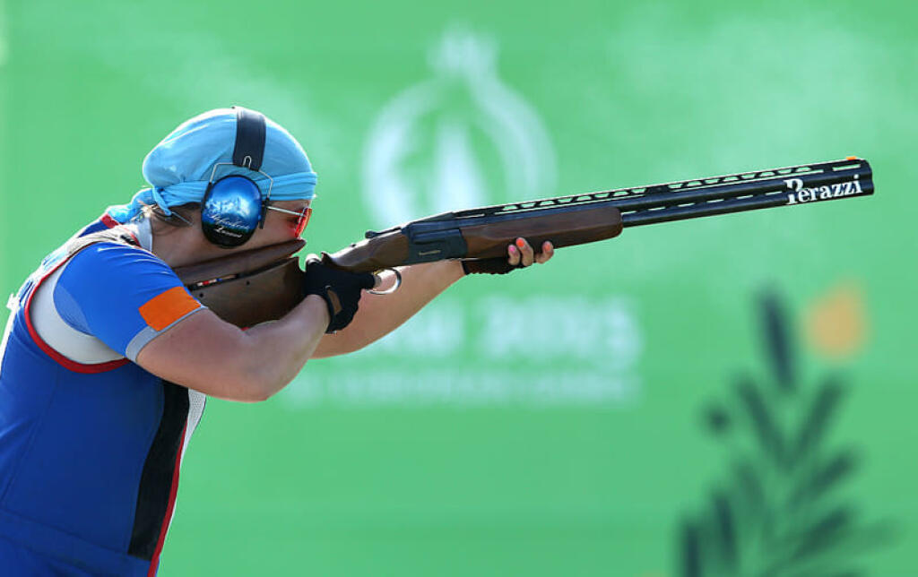 Aj Zuzana Rehák-Štefečeková ponesie slovenskú vlajku.