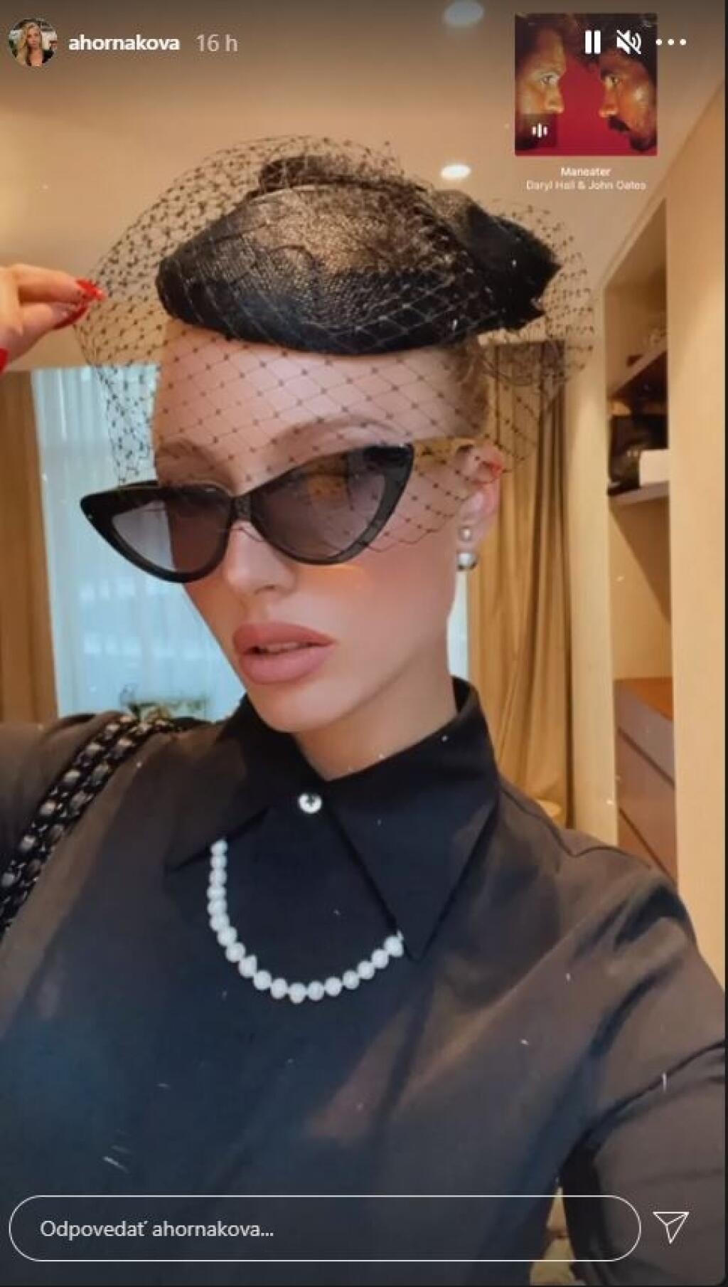 Kollárova dcéra Alexandra Horňáková sa takto vyfintila k pápežovi
