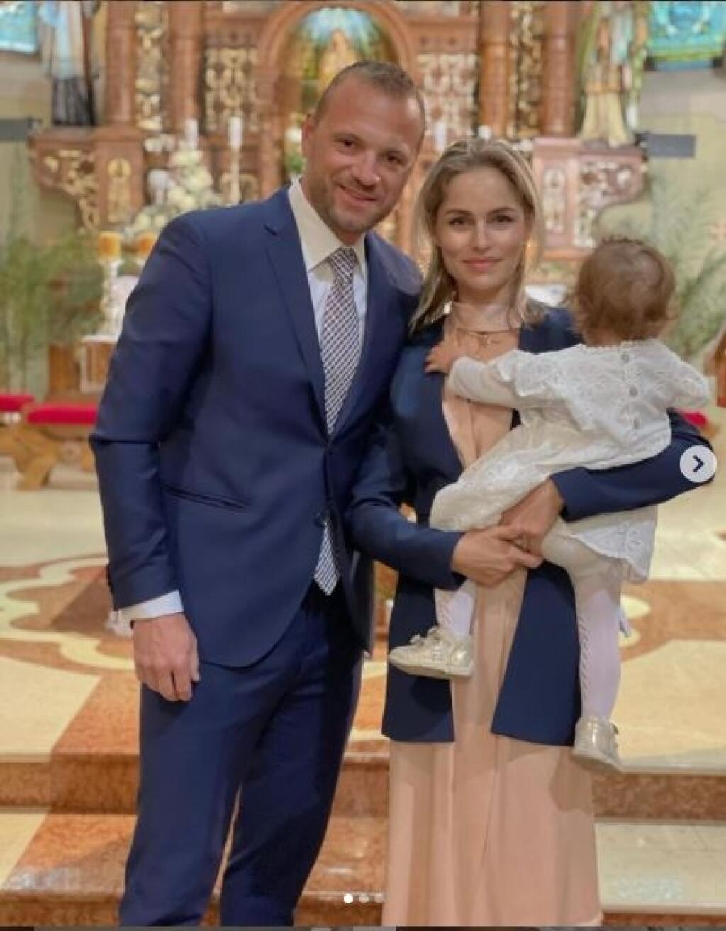 Dcéra Ivany a Mariána Gáborikovcov oslavovala prvý rok i krstiny.