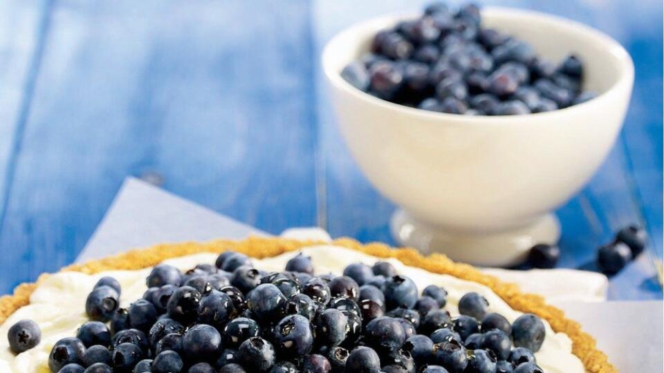 Ovocná tarta s čučoriedkami