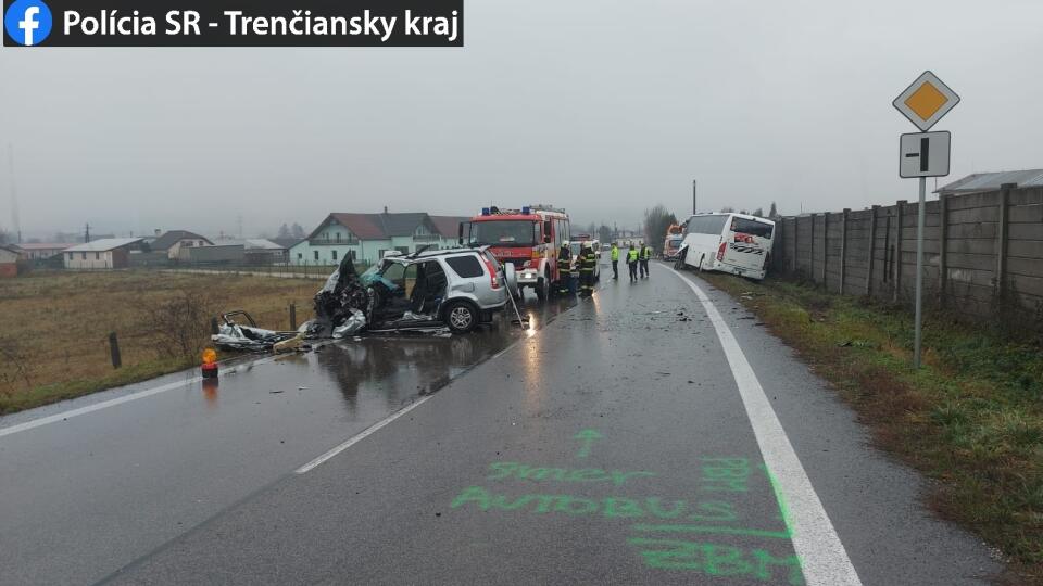 Nehoda pri Partizánskom.