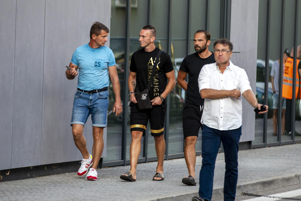 S kamarátmi prišiel do VIP-ky aj futbalista Tomáš Kóňa.
