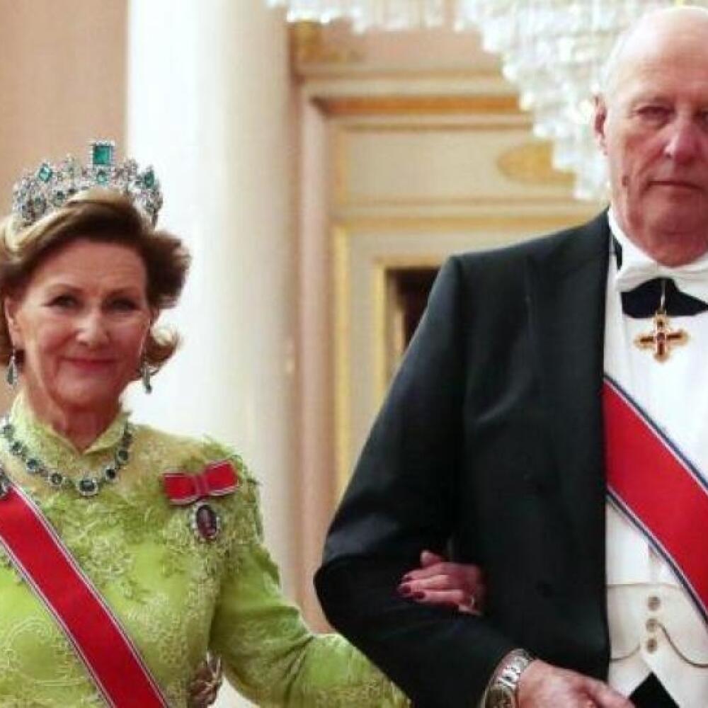 Harald V. a Sonja.
