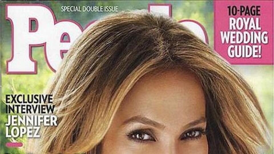 Jennifer Lopez na obálke časopisu People