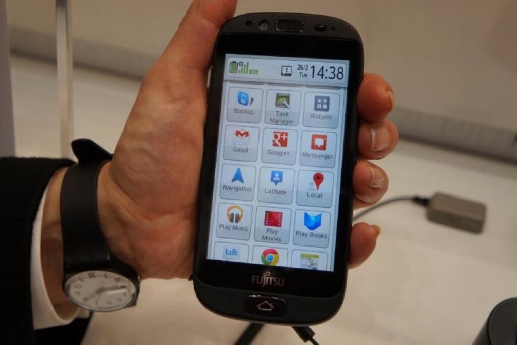Fujitsu upravilo Android à la Windows Phone