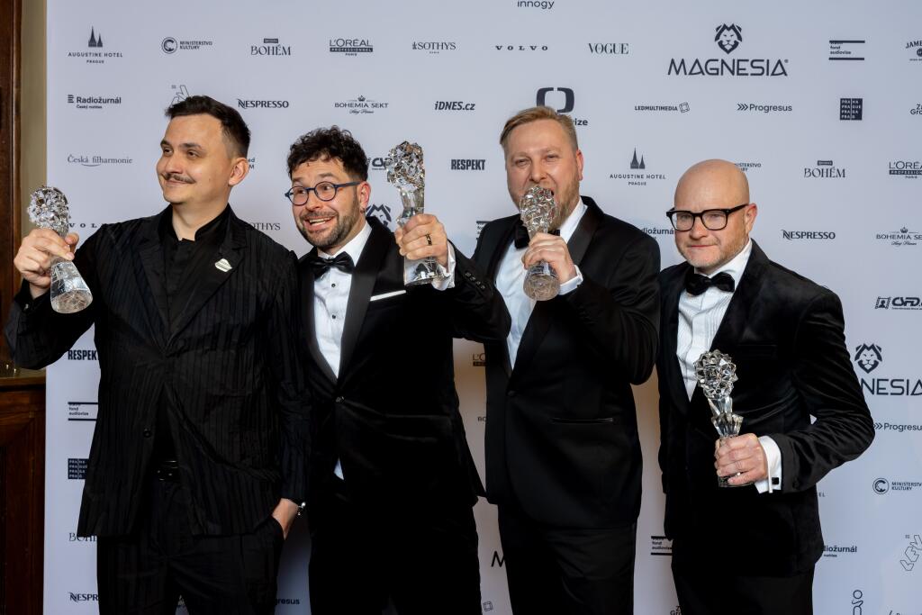 Pavel Soukup ml., Tomáš Hruška, Lukáš Mráček, Jaroslav Hruška, ocenení tvorcovia seriálu Metóda Markovič: Hojer.