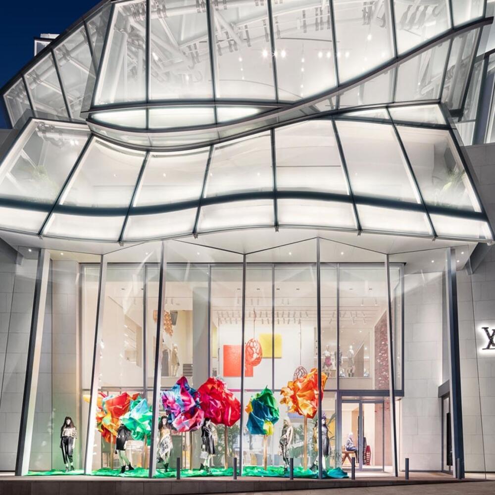 Butik Louis Vuitton.