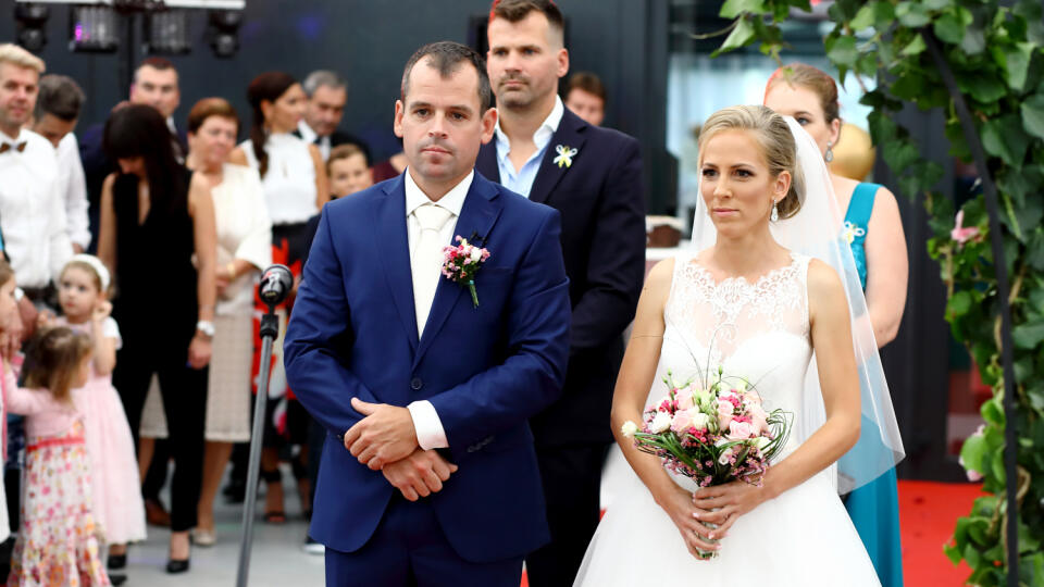 Peter Hochschorner a jeho polovička Majka si povedali áno v sobotu.