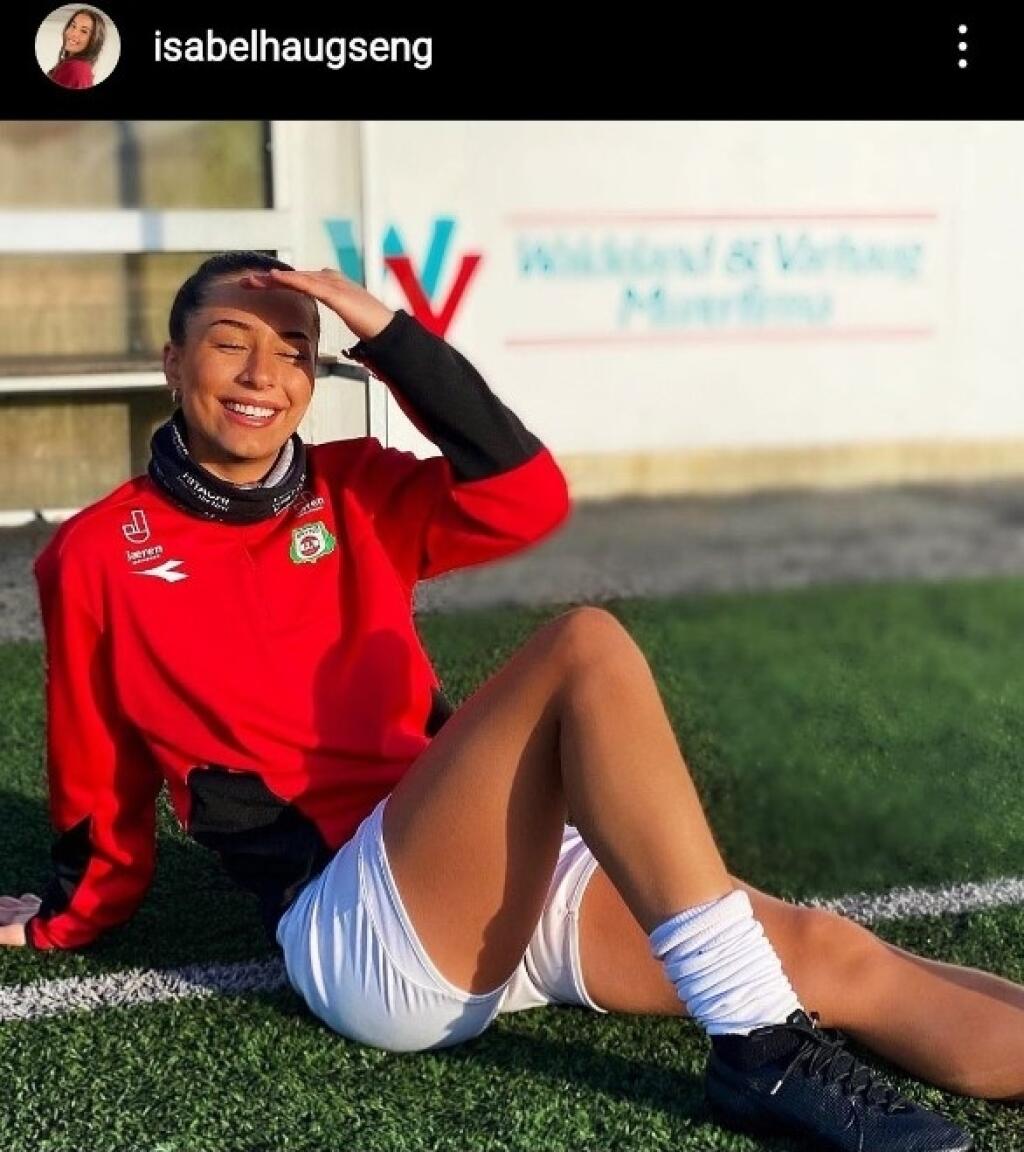 Isabel sa takisto venovala v Nórsku futbalu a s Haalandom sa pozná dlhé roky.