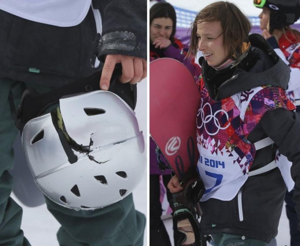Česká snowbordistka Šárka Pančochová.