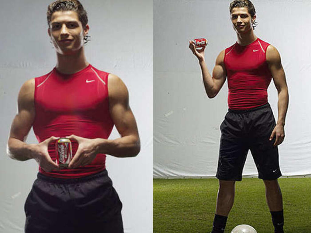 Ronaldo v minulosti robil reklamu práve Coca-Cole.