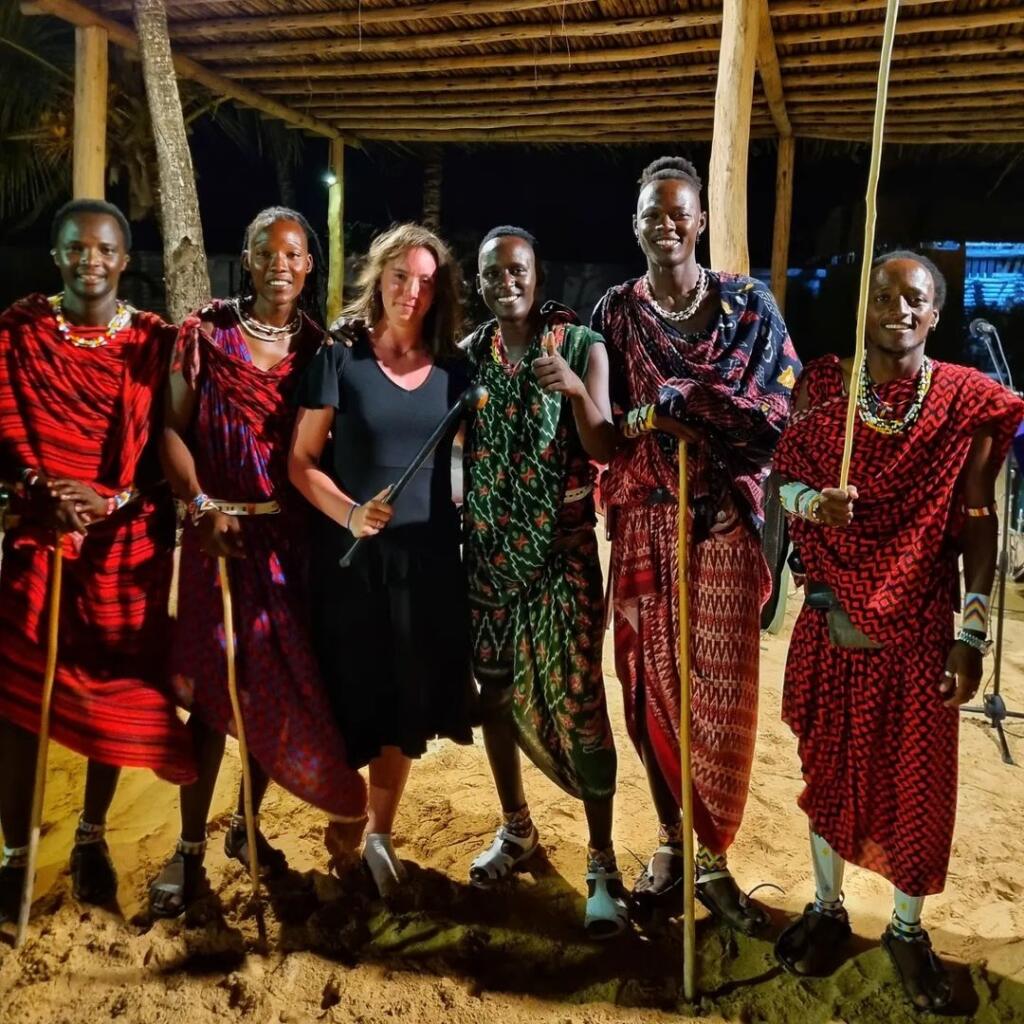 Viki Čerňanskej Zanzibar očividne učaroval, o čom svedčí aj táto snímka.